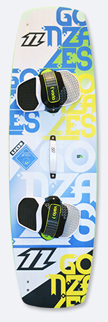 Kiteboard von vorne